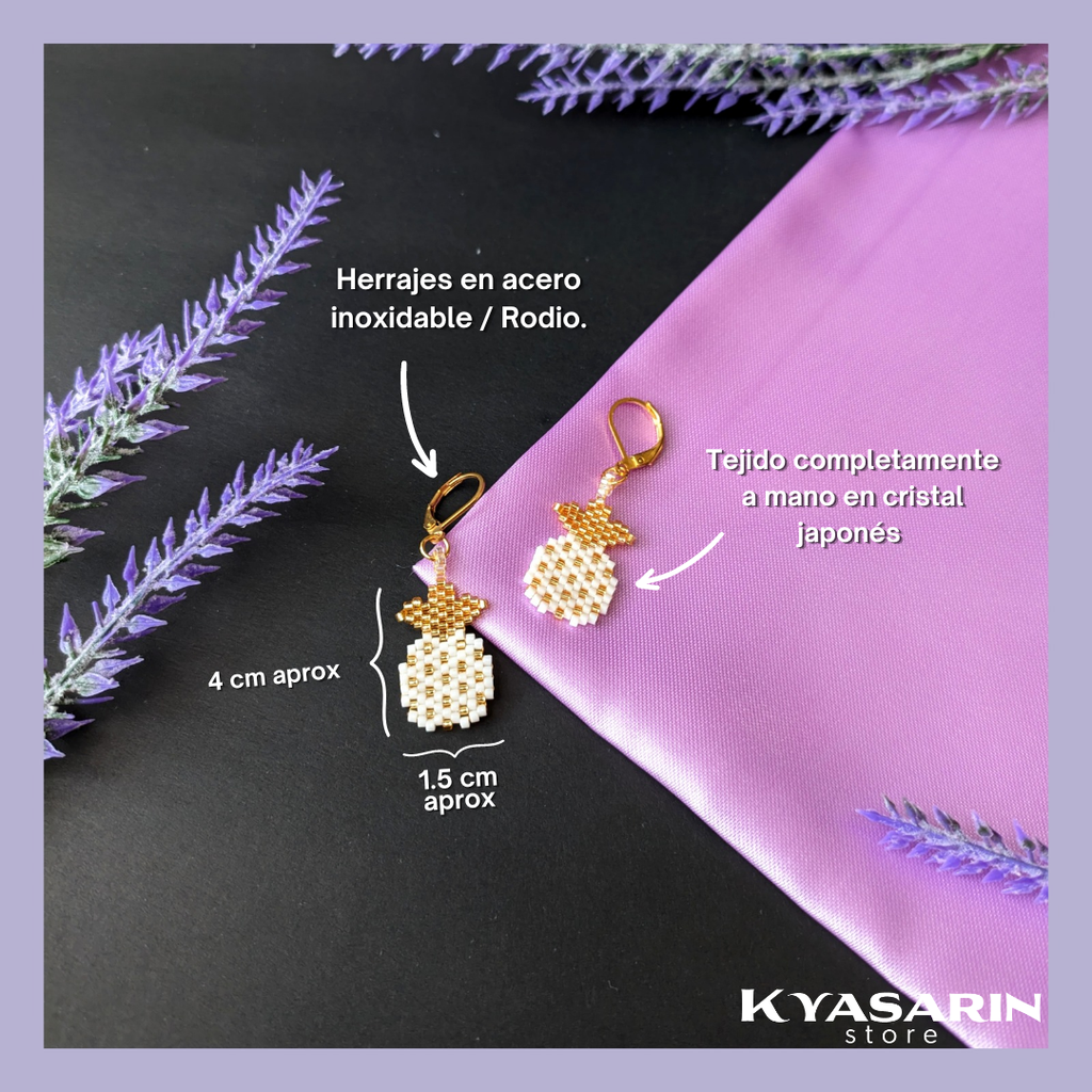 Aretes Piñas