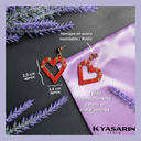 Aretes corazón 