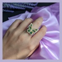 Anillo mariposa circones