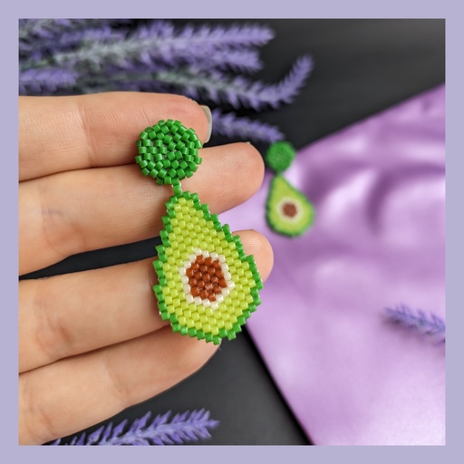 Aretes aguacates 