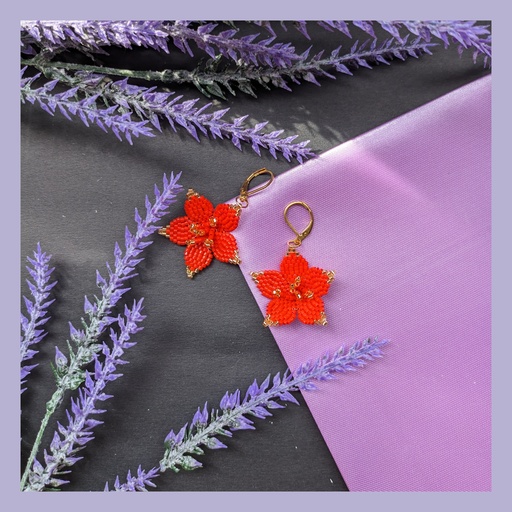 Aretes flor