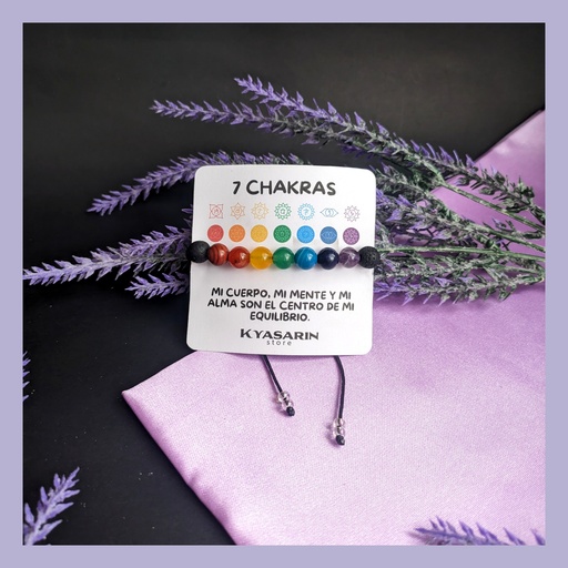 Manilla 7 chakras 