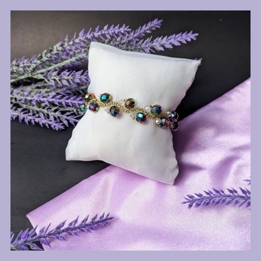 Pulseras Murano cruzada 