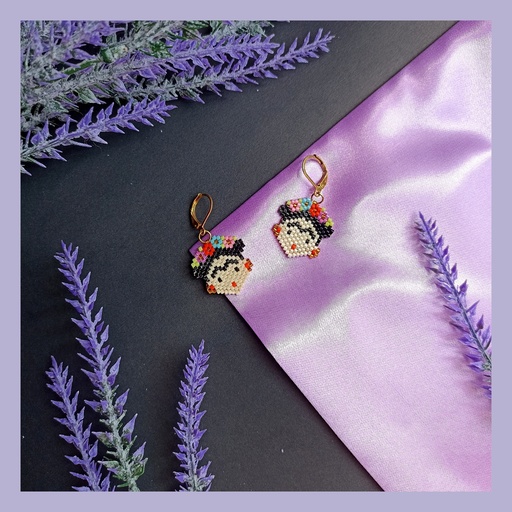 Aretes Frida Kahlo 